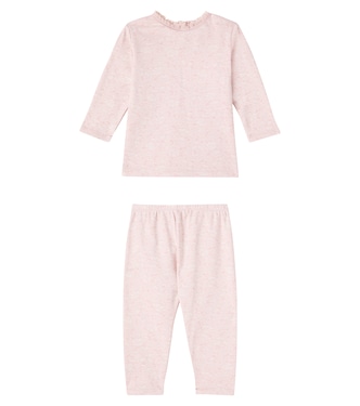 Baby Genna set of cotton T-shirt and pants | Bonpoint