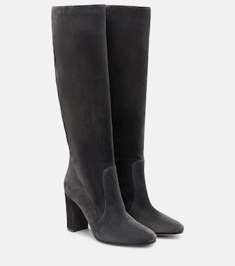 Glen 85 스웨이드 니하이 부츠 | Gianvito Rossi