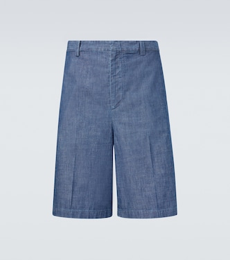 Denim Bermuda shorts | Jil Sander