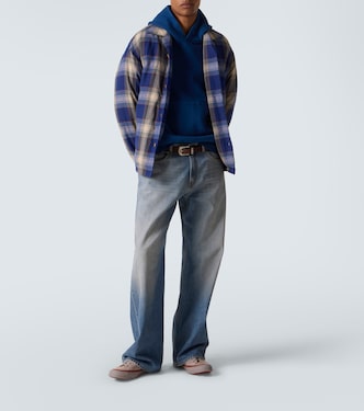 Keesey wool and linen down overshirt | Visvim