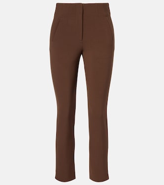 Stila cropped slim pants | Veronica Beard