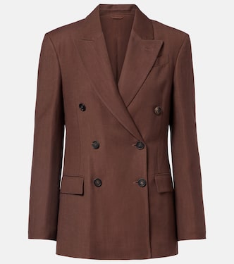 Double-breasted blazer | Brunello Cucinelli