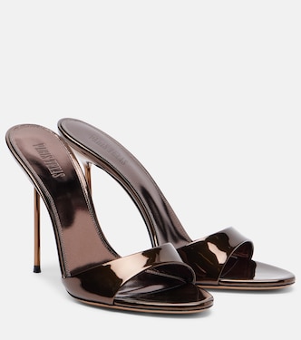 Lidia 105 patent leather mules | Paris Texas