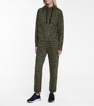 Sang printed cotton sweatpants | Velvet