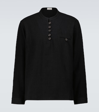 Camisa Artist de lino y algodón | Commas