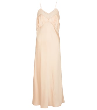 Slipdress aus einem Seidengemisch | Jil Sander