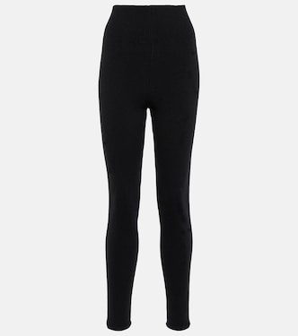 Leggings in cashmere a vita alta | Alaïa
