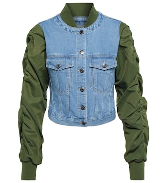 Bomberjacke Emelia mit Denim | Veronica Beard