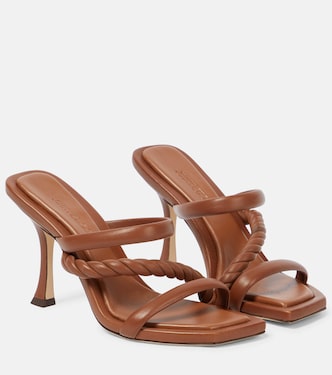Diosa 90 leather mules | Jimmy Choo