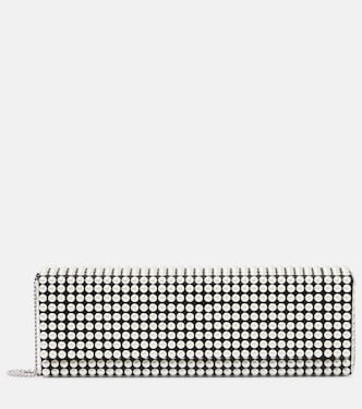 Clutch Amini Paloma con perle bijoux | Amina Muaddi