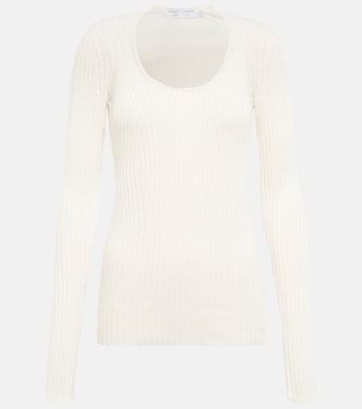 Jersey White Label de lana acanalado | Proenza Schouler