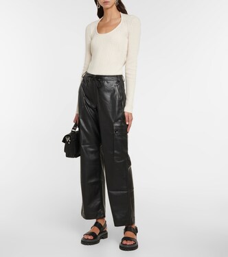 Jersey White Label de lana acanalado | Proenza Schouler