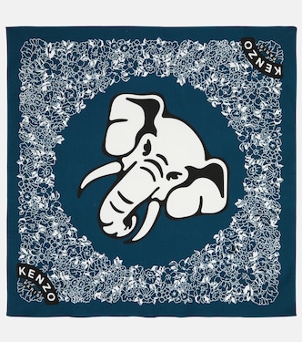 Bufanda de algodón estampada | Kenzo