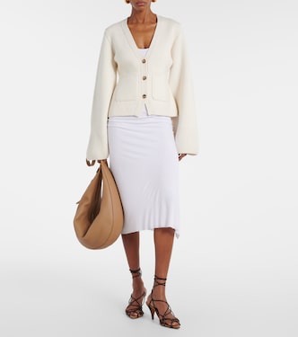 Scarlet cashmere cardigan | Khaite