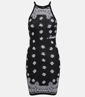 Robe imprimée en coton | Amiri