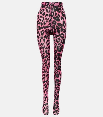 Collant Cadie con stampa leopardata | Alex Perry