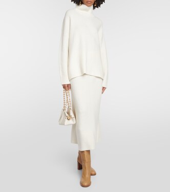 Jersey de cuello alto Elwinn de cachemir | Lisa Yang