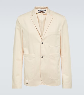 Blazer La Veste Jean aus Baumwolle und Leinen | Jacquemus