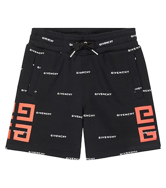 Shorts de jersey de algodón con logo | Givenchy Kids