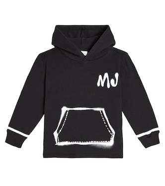 Sudadera de algodón efecto trampantojo | Marc Jacobs Kids