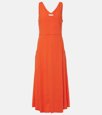 Abito midi in misto lino | Vince