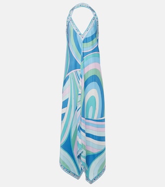Maxikleid Iride aus Seiden-Twill | Pucci