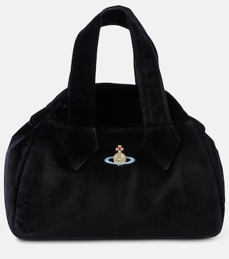Archive Medium velvet shoulder bag | Vivienne Westwood