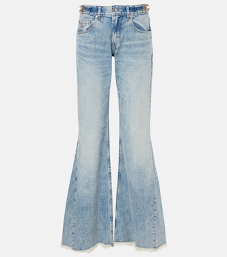 Jeans flared de tiro bajo | Stella McCartney