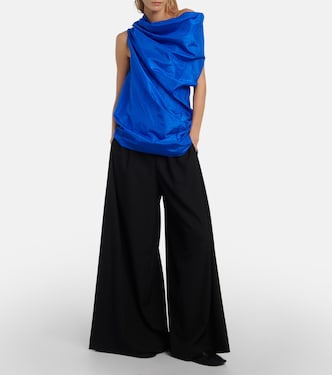 Weite Hose Paras aus Wolle | The Row