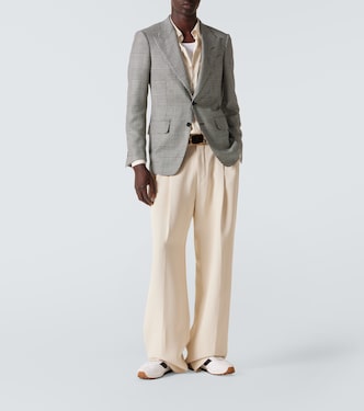Shelton checked blazer | Tom Ford