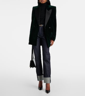 High-Rise Slim Jeans | Victoria Beckham