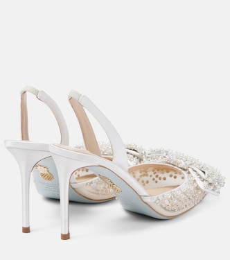 Bridal - Pumps Melodie 85 con cristalli | Aquazzura
