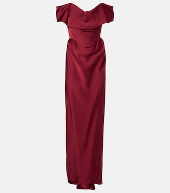 Robe Nova Cocotte aus Satin | Vivienne Westwood