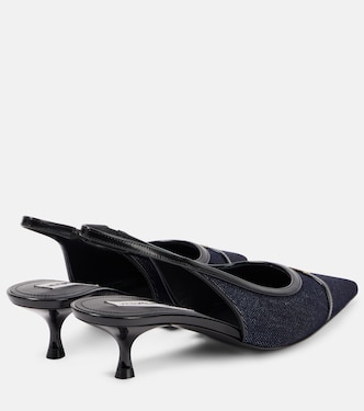 Escarpins en jean | Victoria Beckham
