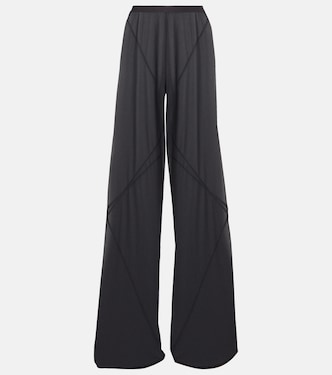 Farrah Bias crêpe jersey wide-leg pants | Rick Owens