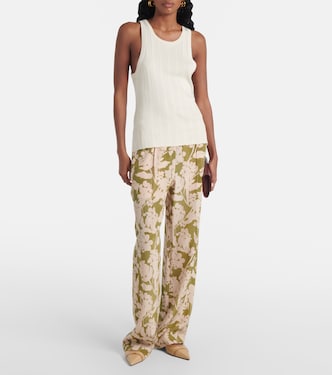 Pyjamahose aus Seide | Victoria Beckham