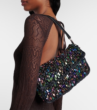 Verzierte Schultertasche Timmy | Staud