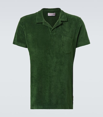 Cotton terry polo shirt | Orlebar Brown