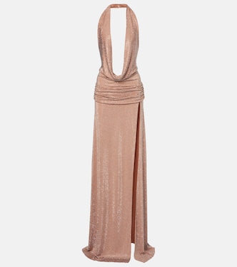 Tanit embellished open-back gown | The New Arrivals Ilkyaz Ozel