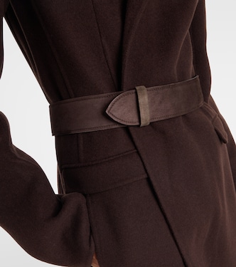 Theo suede belt | Khaite