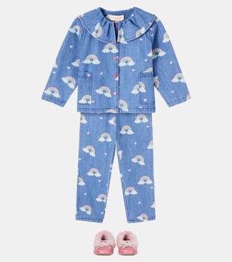 Magot printed denim jacket | Konges Sløjd