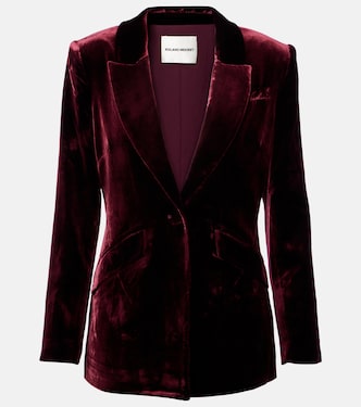 Velvet blazer | Roland Mouret