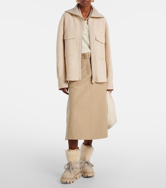 Jacke aus einem Wollgemisch | Moncler