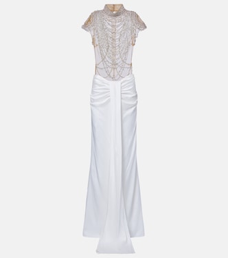 Zsa Zsa embellished gown | Clio Peppiatt