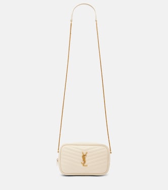Schultertasche Lou Mini aus Matelassé-Leder | Saint Laurent