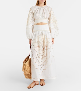 Cropped-Top Daylight aus Leinen | Zimmermann