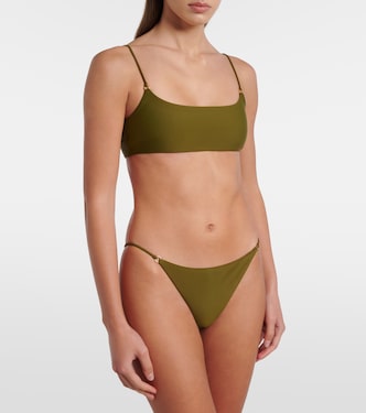 Hinge bikini top | Jade Swim