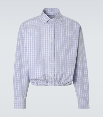 Checked cotton shirt | Prada