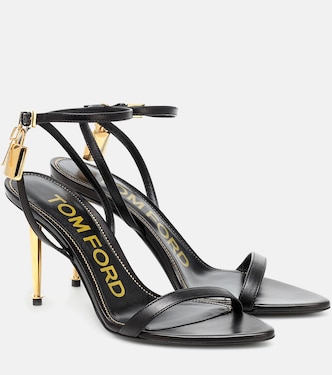 Sandales Padlock en cuir à ornements | Tom Ford