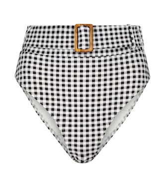 Slip bikini Ursula a quadri | Alexandra Miro